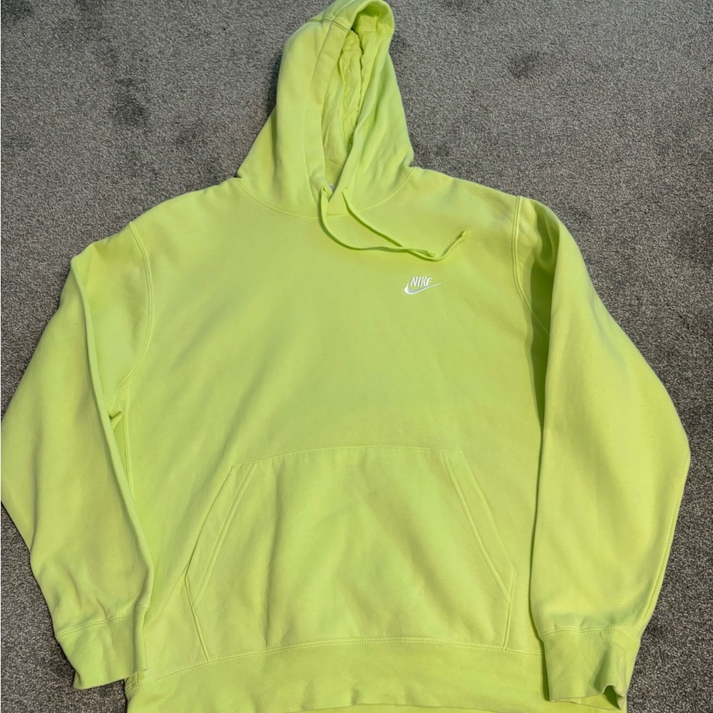 Nike Lime Green Hoodie